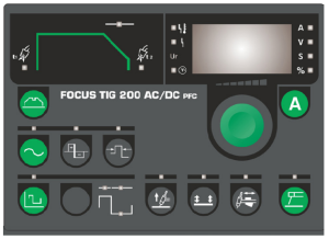 Display Migatronic FOCUS TIG 200 ACDC PFC